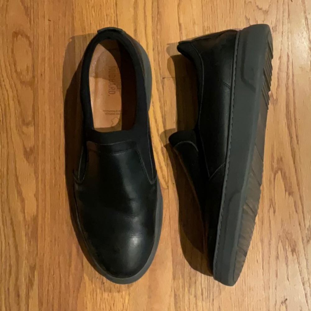 Samuel Hubbard Men’s Frequent Traveller Loafer Leather Shoes Black Size 12